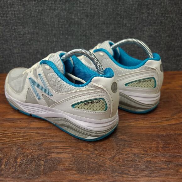 New Balance 1540v2 Running Shoes Womens 8 White Blue Mesh Athletic - Picture 7 of 13